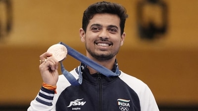 A file photo of Swapnil Kusale A file photo of Swapnil Kusale