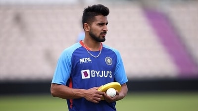 Umran Malik last played for India in July of 2023. (Getty) Umran Malik last played for India in July of 2023. (Getty)