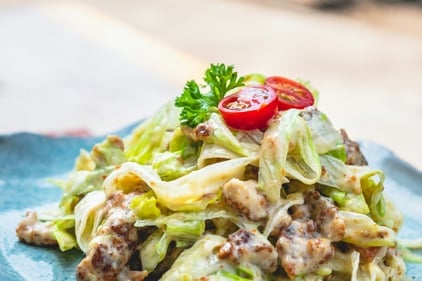 A deliciously fresh salad is sure to be the talk of the office A deliciously fresh salad is sure to be the talk of the office