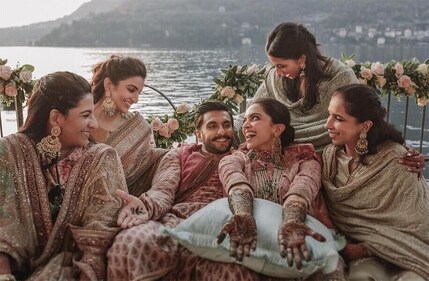 Deepika Padukone and Ranveer Singh's wedding festivities at Lake Como, Italy. Deepika Padukone and Ranveer Singh's wedding festivities at Lake Como, Italy.
