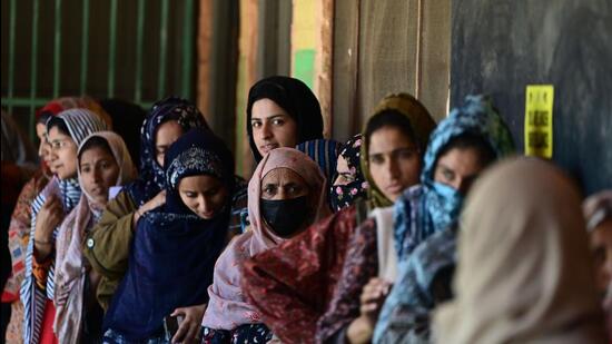 Polling in J&K will be conducted in three phases on September 18, 25, and October 1. (FIle)