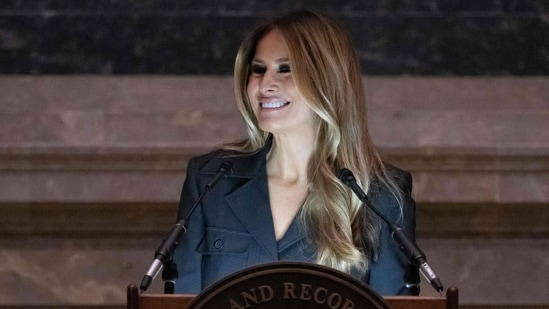 Melania Trump under fire for copycat behaviour ahead of memoir's release (Photo by SAUL LOEB / AFP) (AFP)