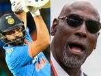 Rohit Sharma's 92-run knock against Australia grabbed Viv Richards' attention.