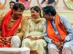 Newly elected Bharatiya Janata Party (BJP) MPs Manoj Tiwari, Kamaljeet Sehrawat and Harsh Malhotra Newly elected Bharatiya Janata Party (BJP) MPs Manoj Tiwari, Kamaljeet Sehrawat and Harsh Malhotra