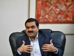 Gautam Adani speaks during an interview in Ahmedabad. (Reuters)