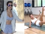 Malaika Arora shared her 'Ab Fab' routine on Instagram. Malaika Arora shared her 'Ab Fab' routine on Instagram.