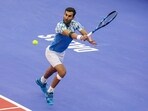 Yuki Bhambri in action earlier this year.