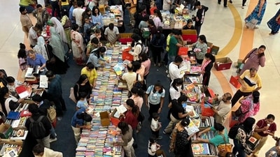 A previous edition of book fair A previous edition of book fair