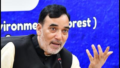 Delhi environment minister Gopal Rai on Thursday holds a review meeting with experts to devise a winter action plan on air pollution. (HT Photo) Delhi environment minister Gopal Rai on Thursday holds a review meeting with experts to devise a winter action plan on air pollution. (HT Photo)