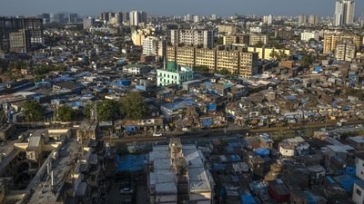 Construction work on Dharavi redevelopment project (DRP) may start in the next six to eight months, said SVR Srinivas, Chief Executive Officer (CEO) of Dharavi Redevelopment Project (DRP). (AP Photo/Dar Yasin) (AP) Construction work on Dharavi redevelopment project (DRP) may start in the next six to eight months, said SVR Srinivas, Chief Executive Officer (CEO) of Dharavi Redevelopment Project (DRP). (AP Photo/Dar Yasin) (AP)