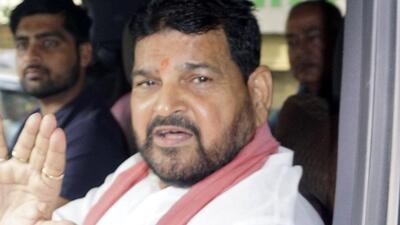 Former Wrestling Federation of India chief Brij Bhushan Sharan Singh. (AP) Former Wrestling Federation of India chief Brij Bhushan Sharan Singh. (AP)