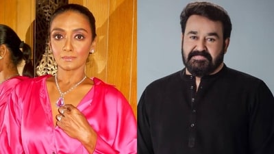 Shanti Priya and Mohanlal Shanti Priya and Mohanlal