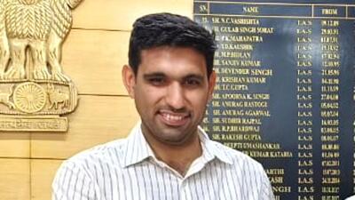 Gurugram district election officer and deputy commissioner Nishant Kumar Yadav. (HT Photo) Gurugram district election officer and deputy commissioner Nishant Kumar Yadav. (HT Photo)