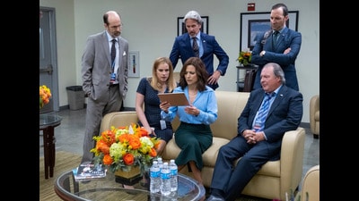 HBO’s super-sharp comedy Veep has become popular again in the run-up to the US elections. (HBO) HBO’s super-sharp comedy Veep has become popular again in the run-up to the US elections. (HBO)