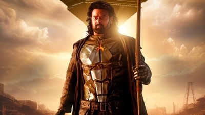 Prabhas plays Bhairava in Nag Ashwin's sci-fi film Kalki 2898 AD. Prabhas plays Bhairava in Nag Ashwin's sci-fi film Kalki 2898 AD.