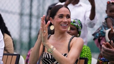 Meghan Markle has revealed that she purposefully promotes brands she likes by donning their products to public engagements. (AP) Meghan Markle has revealed that she purposefully promotes brands she likes by donning their products to public engagements. (AP)