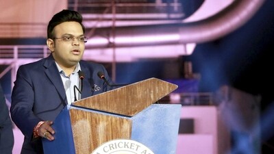 Rajkot: Jay Shah speaks during a ceremony organised to rename Saurashtra Cricket Association Stadium (PTI) Rajkot: Jay Shah speaks during a ceremony organised to rename Saurashtra Cricket Association Stadium (PTI)