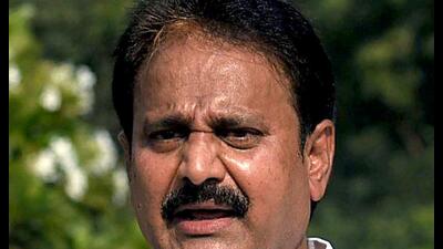 Speaking to reporters, Venkataramana said he would soon join the ruling Telugu Desam Party (TDP) (ANI) Speaking to reporters, Venkataramana said he would soon join the ruling Telugu Desam Party (TDP) (ANI)