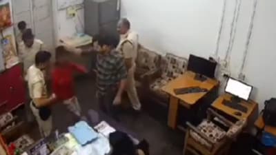 The incident took place in October last year, according to the police (X/video screengrab) The incident took place in October last year, according to the police (X/video screengrab)