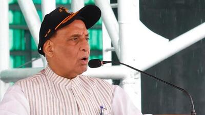 Union defence minister Rajnath Singh (X/@DefenceMinIndia) Union defence minister Rajnath Singh (X/@DefenceMinIndia)