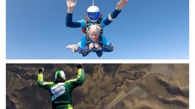 Unique skydivers who made a mark in the air (Photo: Instagram, Youtube) Unique skydivers who made a mark in the air (Photo: Instagram, Youtube)