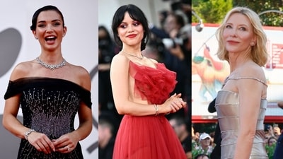 Amy Jackson to Jenna Ortega: Beauty looks from Venice Film Festival