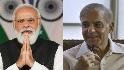 PM Narendra Modi and Pakistan PM Shehbaz Sharif