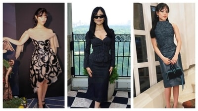 Jenna Ortega is another actor in recent times who indulged in method dressing for the movie press tours. (Instagram) Jenna Ortega is another actor in recent times who indulged in method dressing for the movie press tours. (Instagram)