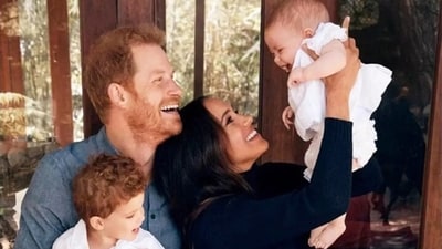 Prince Harry and Meghan Markle, who are proud parents to Prince Archie, five, and Princess Lilibet, want their kids to have a normal upbringing. Prince Harry and Meghan Markle, who are proud parents to Prince Archie, five, and Princess Lilibet, want their kids to have a normal upbringing.