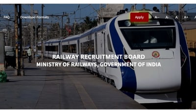 RRB JE Recruitment 2024: Last date to apply today (rrbapply.gov.in, screenshot) RRB JE Recruitment 2024: Last date to apply today (rrbapply.gov.in, screenshot)