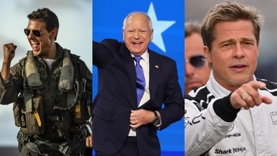 Tim Walz's age sparks online chatter comparing him to Brad Pitt and Tom Cruise. Tim Walz's age sparks online chatter comparing him to Brad Pitt and Tom Cruise.