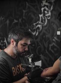 Tattoo artist Prashant Yaduvanshi says people love this new trend in India. Tattoo artist Prashant Yaduvanshi says people love this new trend in India.
