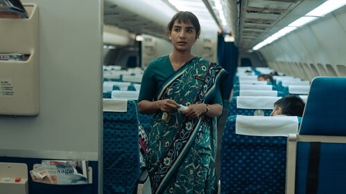 Patralekhaa as air hostless Indrani Patralekhaa as air hostless Indrani