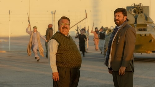 Manoj Pahwa and Aravind Swamy in IC 184: The Kandahar Hijack Manoj Pahwa and Aravind Swamy in IC 184: The Kandahar Hijack