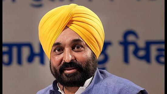 Punjab chief minister Bhagwant Mann (AAP Punjab-x)