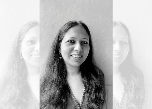 Maithili Doshi says authors with established fanbases have book covers that belong to a theme. Maithili Doshi says authors with established fanbases have book covers that belong to a theme.