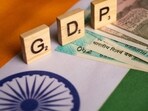 India's GDP moderates to 6.7% in Q1 2024-25 (Shutterstock)