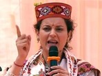 Kangana Ranaut, the BJP’s MP from Mandi in Himachal Pradesh. (HT File) Kangana Ranaut, the BJP’s MP from Mandi in Himachal Pradesh. (HT File)