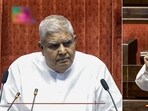 Rajya Sabha Chairman Jagdeep Dhankhar listens to Rajya Sabha MP Kapil Sibal in the House during the Monsoon Session of Parliament, in New Delhi on Thursday. Rajya Sabha Chairman Jagdeep Dhankhar listens to Rajya Sabha MP Kapil Sibal in the House during the Monsoon Session of Parliament, in New Delhi on Thursday.