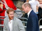 FILE - Prince Harry and William reunite at uncle’s funeral, FILE - Prince Harry and William reunite at uncle’s funeral,