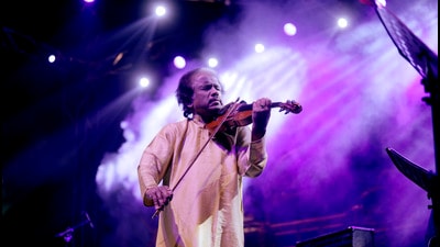 ‘Using my method, anyone who is familiar with Carnatic music can write major orchestral pieces without having to go abroad to study Western music theory,’ says Subramaniam. His new book, Raga Harmony, has more on this. ‘Using my method, anyone who is familiar with Carnatic music can write major orchestral pieces without having to go abroad to study Western music theory,’ says Subramaniam. His new book, Raga Harmony, has more on this.