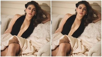 On Thursday, Alaya F delighted her fans with a sweet surprise by posting a series of glamorous pictures on Instagram. She captioned the photos, “A little demure, a little brat,” (Instagram/@alayaf) On Thursday, Alaya F delighted her fans with a sweet surprise by posting a series of glamorous pictures on Instagram. She captioned the photos, “A little demure, a little brat,” (Instagram/@alayaf)