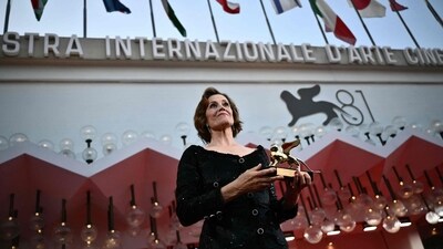 Sigourney Weaver got receiving a Golden Lion for lifetime achievement at the fest. (AFP) Sigourney Weaver got receiving a Golden Lion for lifetime achievement at the fest. (AFP)