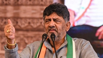 'Victory of people': Karnataka deputy CM DK Shivakumar on HC verdict (PTI) 'Victory of people': Karnataka deputy CM DK Shivakumar on HC verdict (PTI)