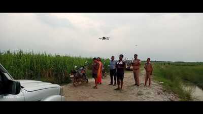 Forest officials involved in search operations in Bahraich. (Sourced) Forest officials involved in search operations in Bahraich. (Sourced)