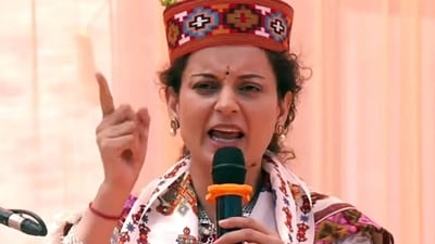 Kangana Ranaut, the BJP’s MP from Mandi in Himachal Pradesh. (HT File) Kangana Ranaut, the BJP’s MP from Mandi in Himachal Pradesh. (HT File)