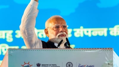 Prime Minister Narendra Modi in Maharashtra (PTI Photo)) (PTI) Prime Minister Narendra Modi in Maharashtra (PTI Photo)) (PTI)