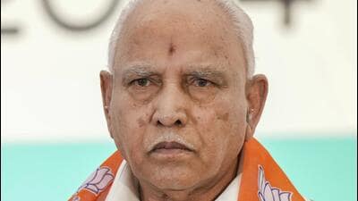 Pocso case was registered against Yediyurappa on March 3 at the Sadashivanagar police station in Bengaluru on charges of sexual harassment of a minor (PTI) Pocso case was registered against Yediyurappa on March 3 at the Sadashivanagar police station in Bengaluru on charges of sexual harassment of a minor (PTI)