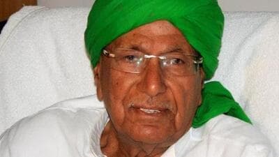 The 2024 Haryana assembly elections seem to have become a battle of survival for former chief minister Om Prakash Chautala’s Indian National Lok Dal. (HT File)