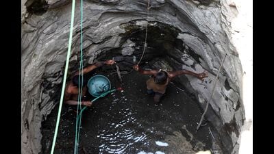 The data collected will be used to identify critical recharge areas that need protection, and to plan for future improvements in water infrastructure. (HT PHOTO)